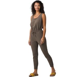Prana Railay Jumpsuit Slate Green - Large